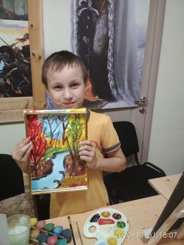В студии рисования Натальи Бабичевой много тепла и улыбок — фото 3