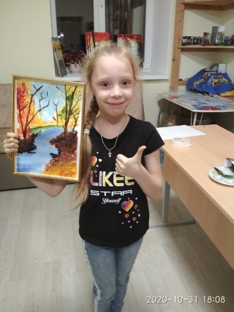 В студии рисования Натальи Бабичевой много тепла и улыбок — фото 4