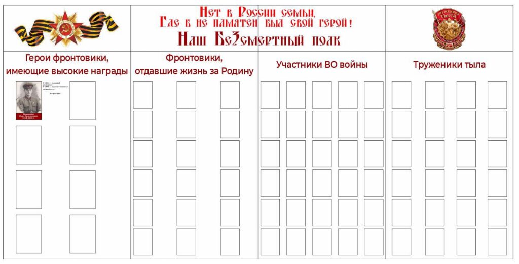 К 9 мая в Центре славянских традиций готовим стенд "Наш БеЗсмертный полк" Желающие могут… — фото 1